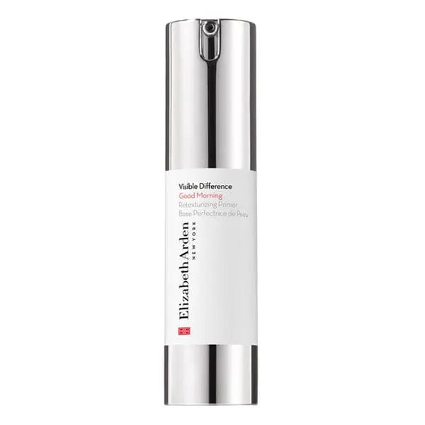 Elizabeth Arden Visible Difference Good Morning Retexturizing Primer in 15ml, smooth and prep skin for makeup application.