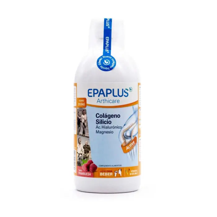 Epaplus collagen silicon hyaluronic and magnesium liquid in a 1000ml bottle, by Jag Couture London New York, with the product label visible.