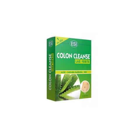 Esi Colon Cleanse Lax Forte 30 tablets in blister pack, dietary supplement for digestion from Jag Couture London New York