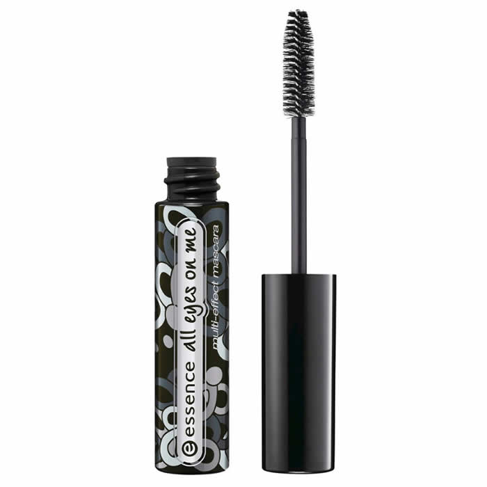 Jag Couture London All Eyes On Me Mascara in soft black, 8ml, showcasing the mascara wand and sleek packaging.