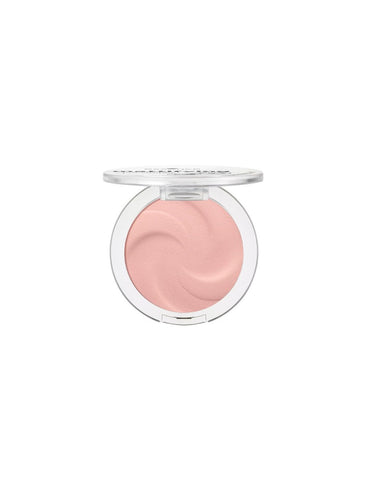 Jag Couture London Essence Cosmetics compact powder in Light Beige, 12g, featuring a matte finish for a natural, flawless look.