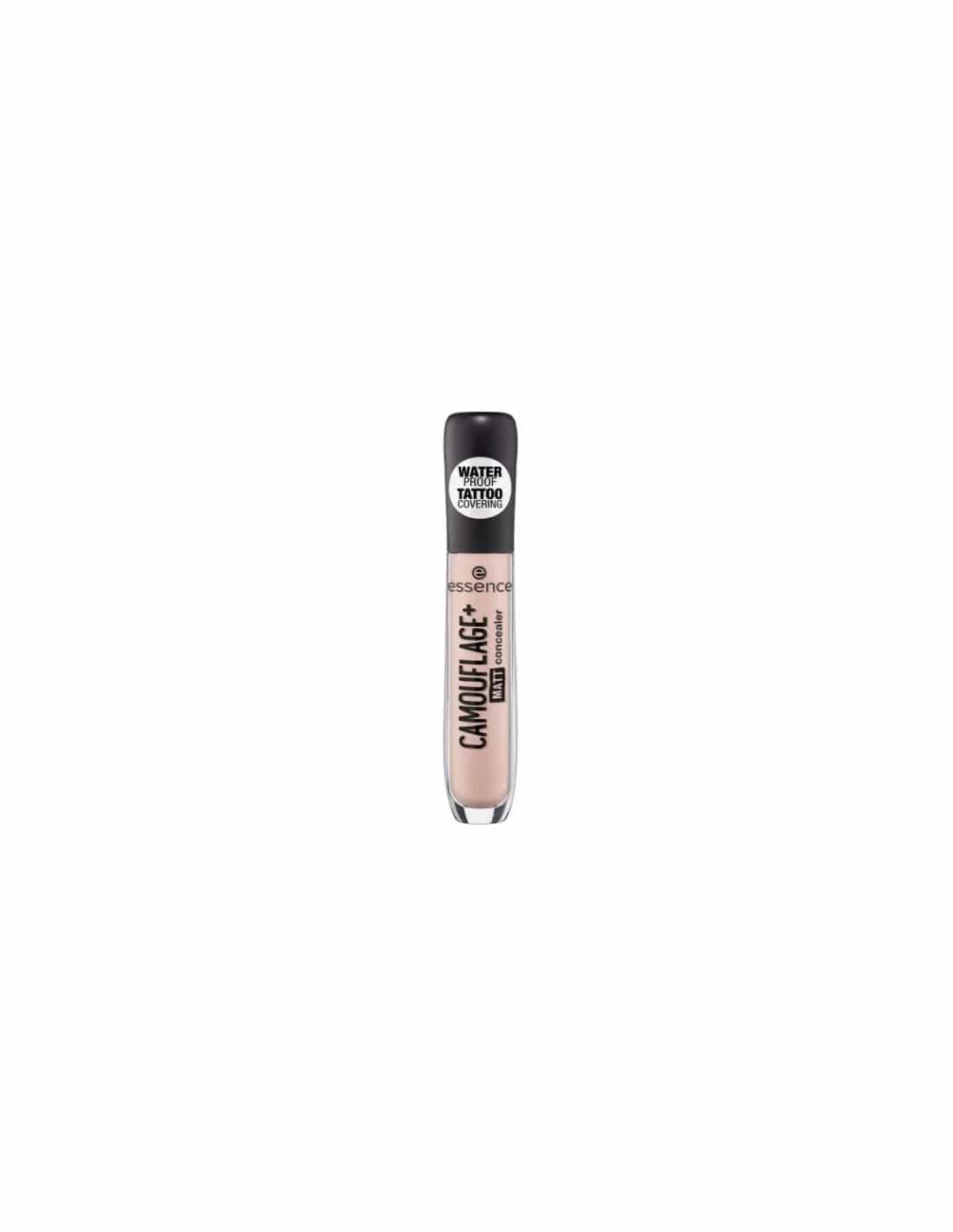 Jag Couture London Essence Cosmetics Corrector Camouflaje Matt 10.5ml in sleek tube, designed for concealing blemishes and uneven skin tone.