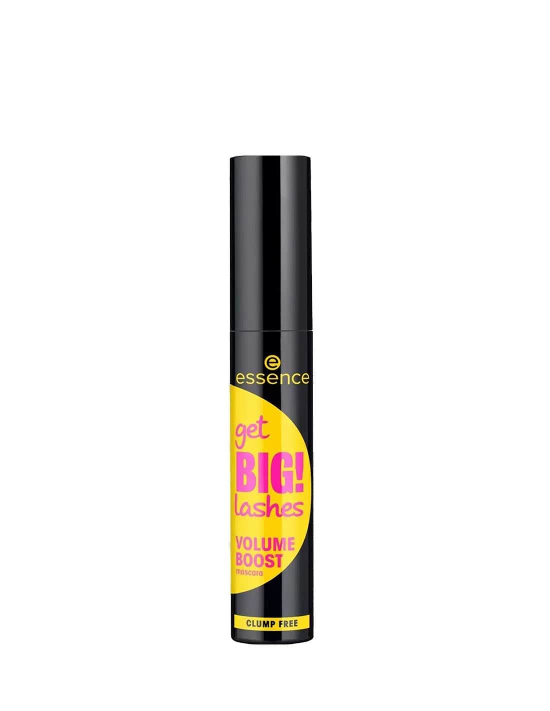 Jag Couture London Essence Cosmetics Get Big! Lashes Volume Boost mascara wand and brush in 12ml tube.