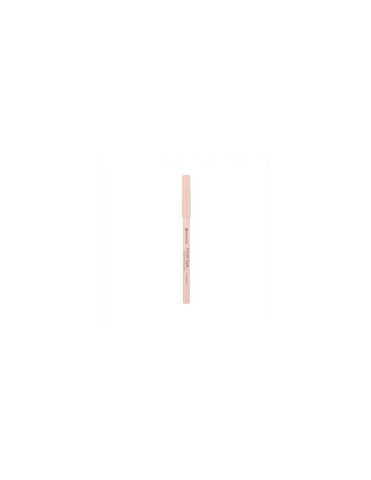Essence Cosmetics Inner Eye Lápiz Iluminador Línea Del Agua 01, close-up of beige eye highlighting pencil on transparent background.