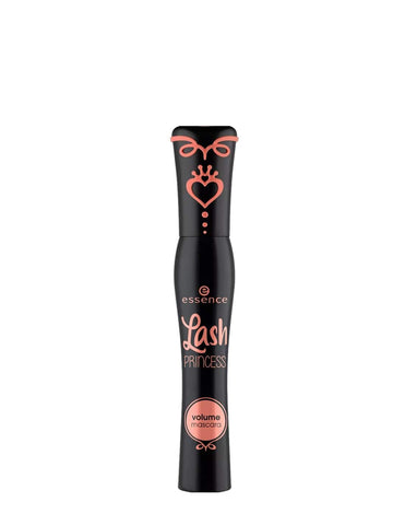 Essence Cosmetics Lash Princess Mascara Voluminizadora 12ml tube with a wand, black mascara for voluminous lashes, by Jag Couture London.