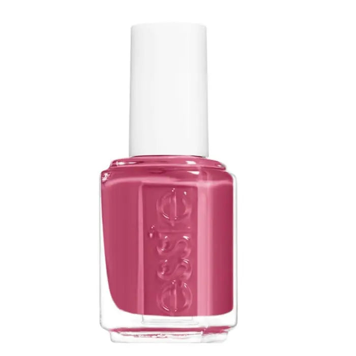Essie nail polish in 24 In Stitches color, 13.5ml bottle, with brand label from Jag Couture London New York.