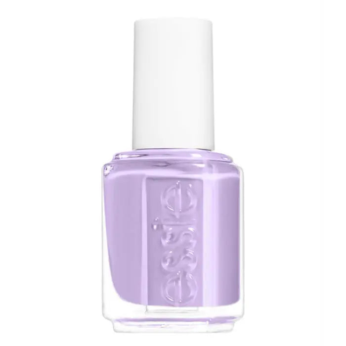 Essie Lilacism nail polish in 13.5ml bottle, showcasing soft lavender color, from Jag Couture London and New York.