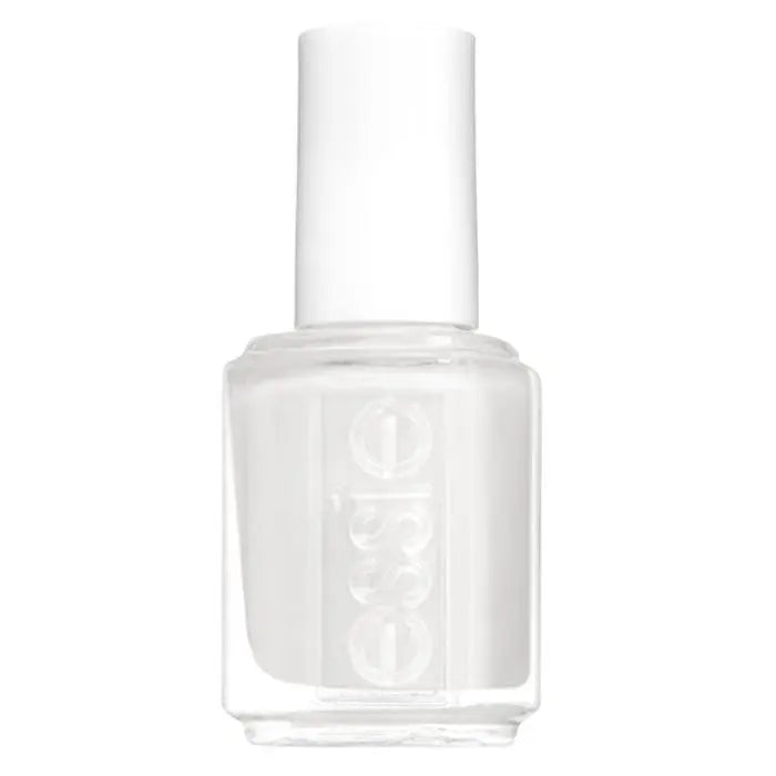 Essie nail color nail polish in pearly white shade, 13.5ml bottle, from Jag Couture London New York collection.