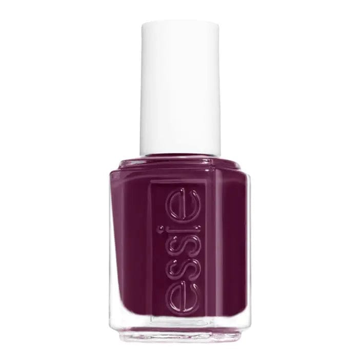 Essie Bahama Mama nail polish in 13.5ml bottle, deep purple shade, with the Jag Couture London - New York branding visible.