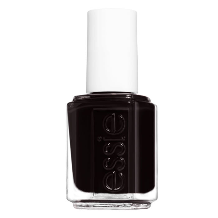 Essie Wicked nail polish in 13.5ml bottle, featuring deep dark red color, by Jag Couture London - New York.