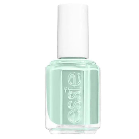 Essie Nail Color Nail Polish in Mint Candy Apple, 13.5ml bottle by Jag Couture London New York, with vibrant mint green shade.
