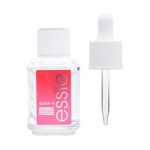 Essie Quick-E Drying Drops set with 13.5ml bottle for fast nail polish drying, by Jag Couture London New York.