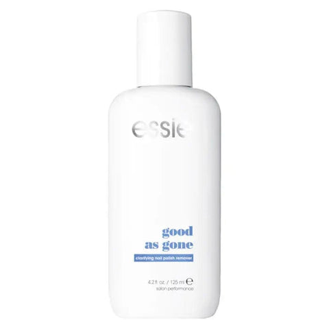 Essie Good As Gone Brightening Nail Polish Remover in 125ml bottle, with branding from Jag Couture London - New York.
