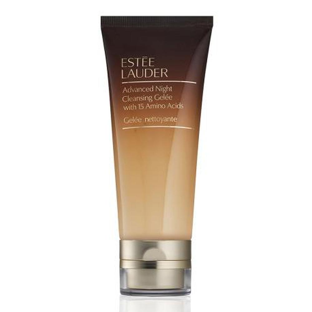 Estée Lauder Advanced Night Cleansing Gelée in 100ml jar, featuring a sleek design and clear label, displayed by Jag Couture London.