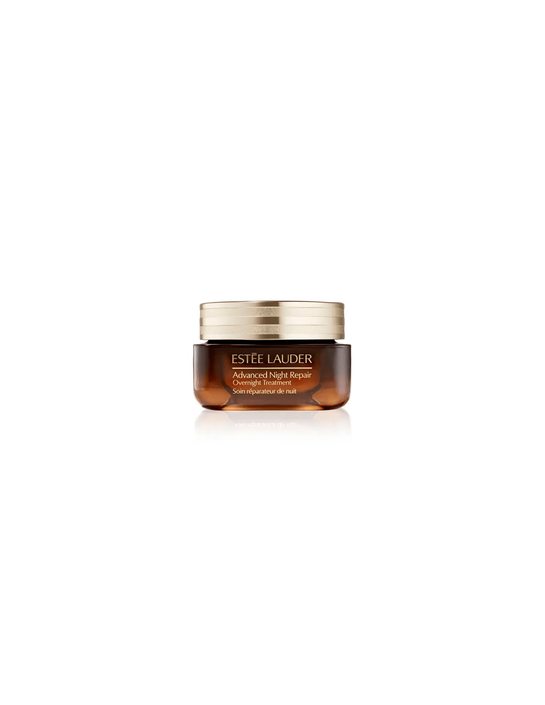 Estée Lauder Advanced Night Repair overnight treatment in a 65ml bottle, displayed with a sleek design and branding.