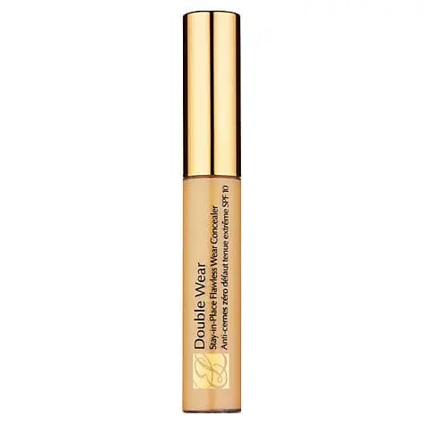Estee Lauder Double Wear Stay In Place Concealer SPF10 in Light 01, 7ml, with sleek packaging and applicator brush.