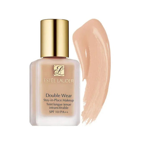 Estee Lauder Double Wear Stay-In-Place Makeup SPF10 in 2N2 Buff, 30ml bottle, natural skin tone, full coverage foundation.