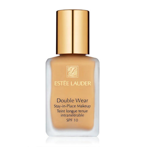 Estee Lauder Double Wear Stay In Place Makeup SPF 10 in 36 Sand, 30ml bottle, with sleek packaging and product label visible.