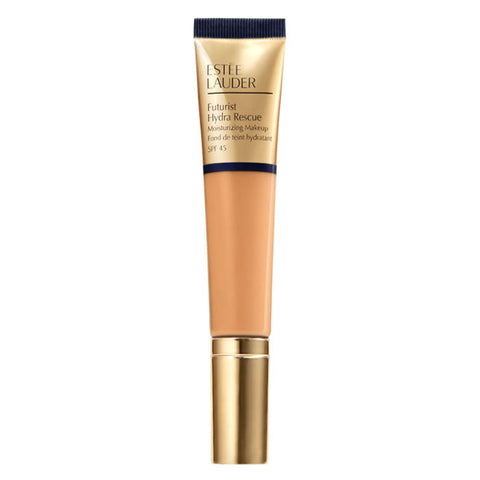 Estee Lauder Futurist Hydra Rescue SPF45 4-in-1 Honey Bronze 35ml bottle, showcasing the product with a sleek design and label