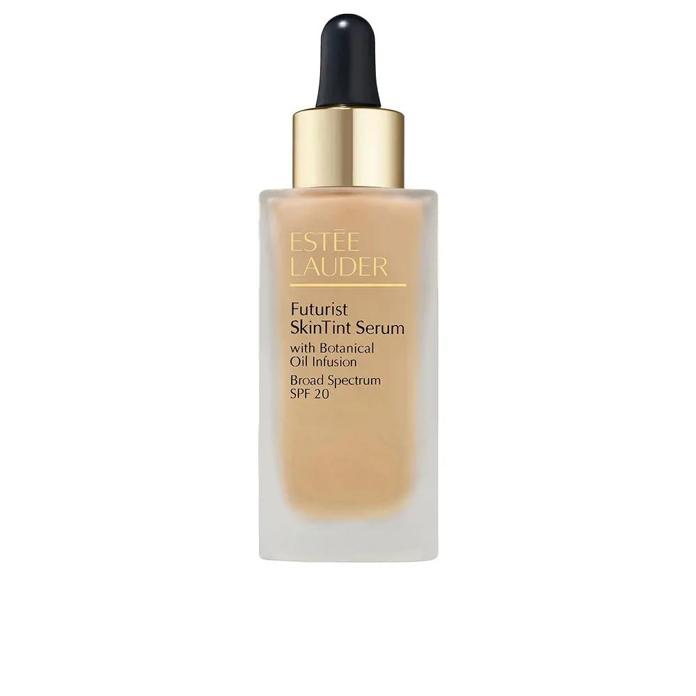Estée Lauder Futurist Skintint Serum SPF20 in 30ml bottle, featuring a sleek design and natural finish for radiant skin.