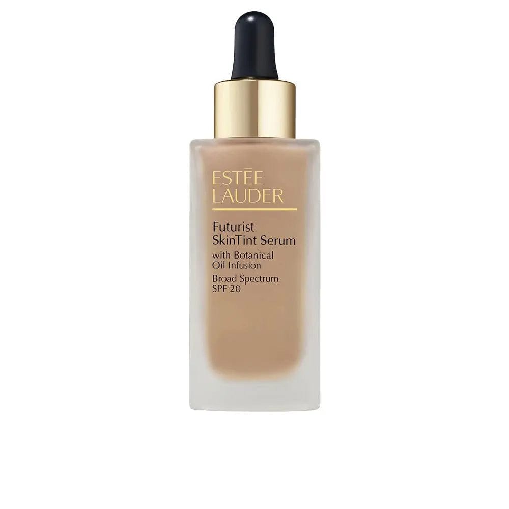 Estée Lauder Futurist Skintint Serum SPF20 in a 30ml bottle, featuring a sleek design and natural skin tone finish.