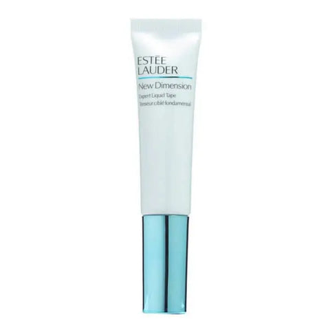 Estee Lauder New Dimension Expert Liquid Tape in 15ml bottle, a skincare product with sleek packaging and applicator wand.