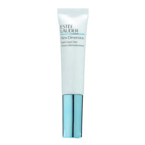 Estee Lauder New Dimension Expert Liquid Tape 15ml in clear, flexible liquid form for skin lifting and firming, by Jag Couture London.