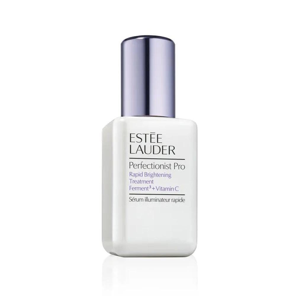 Estée Lauder Perfectionist Pro Illuminating Treatment Serum 50ml bottle, with sleek packaging and dropper applicator.