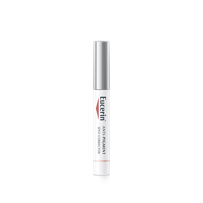 Eucerin Anti Pigment Spot Corrector tube by Jag Couture London, showing the 5ml skincare product against a white background.