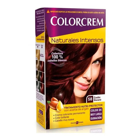 Jag Couture London - New York Eugene Perma Colorcrem 58 Dark Mahogany