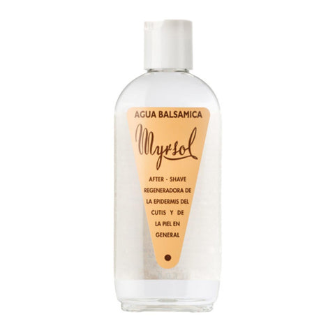 Eurostil Agua Balsamica After Shave by Jag Couture London - New York, 200ml bottle with balsamic scent and sleek design.