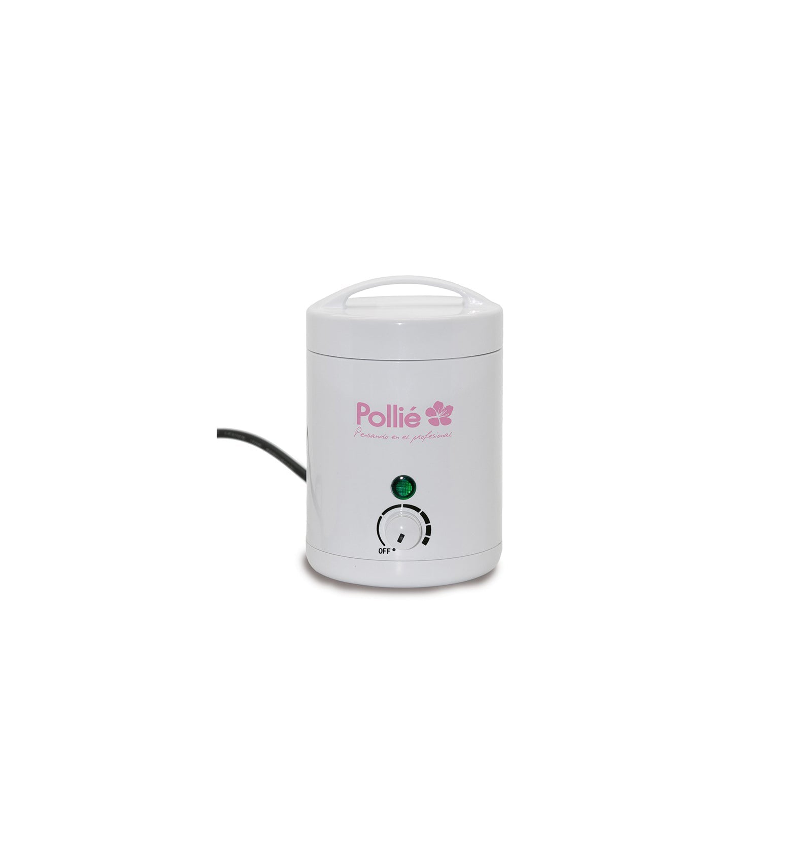 Eurostil Fusor Cera Blanco 125g jar with white wax, by Jag Couture London New York, shown on a clean surface.
