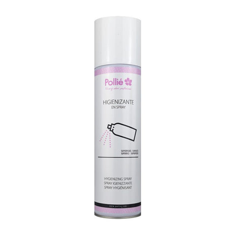Eurostil Pollie Higienizante 500ml bottle from Jag Couture London - New York, with label and cap visible.