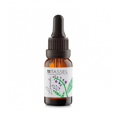 Eurostil Tassel Lavanda essential oil bottle by Jag Couture London New York, 15ml, with a tassel and lavender scent label.