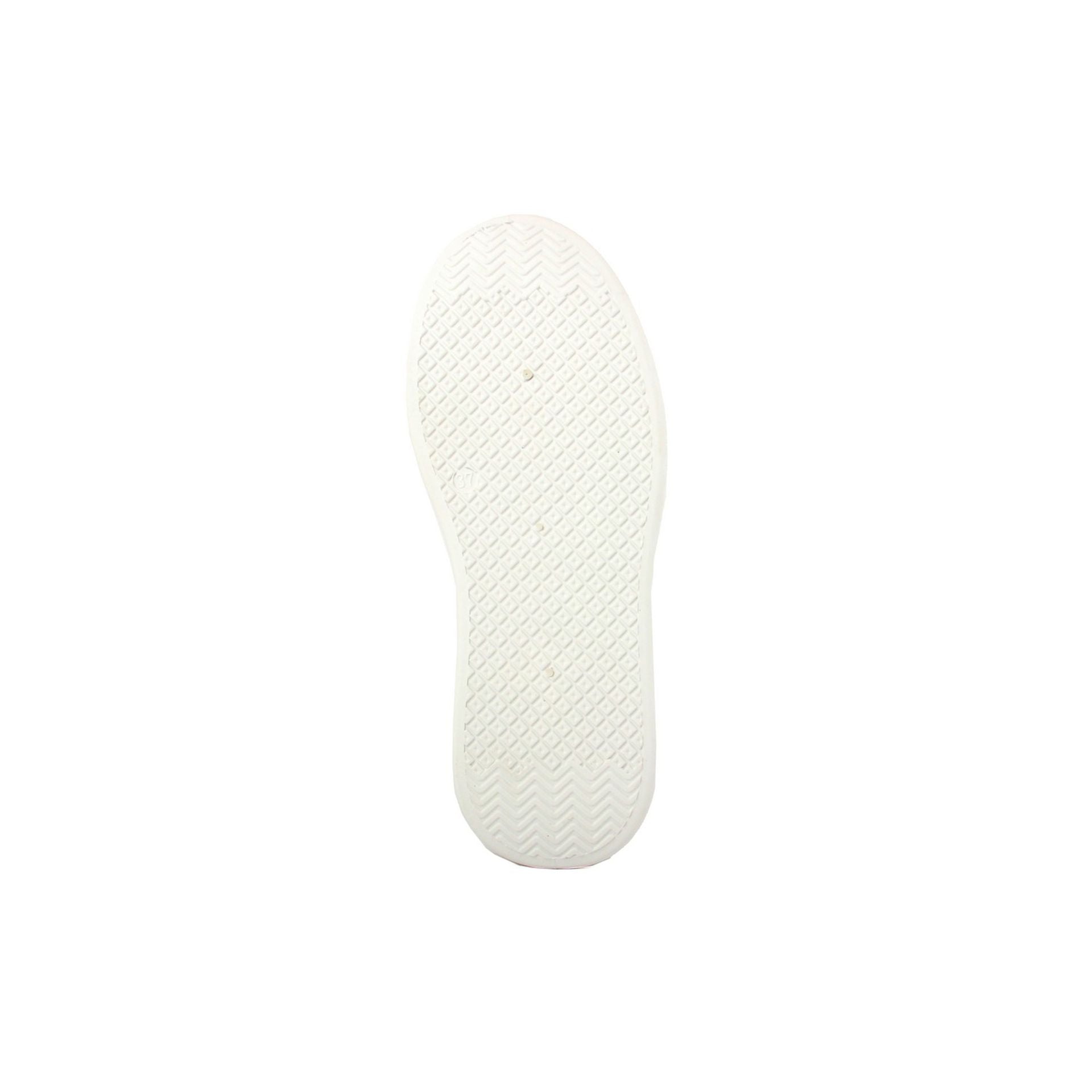 Fashion Attitude FAG_8129 white and black sneakers by Jag Couture London New York, stylish footwear with bold design.