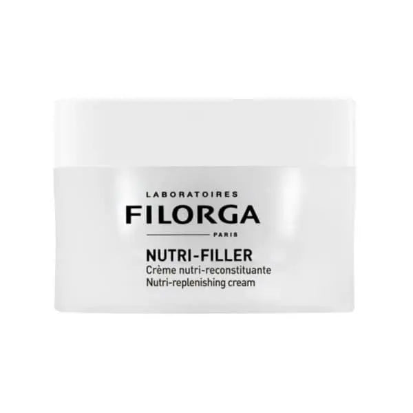 Jag Couture London New York Filorga Nutri-Filler Nutri-Replenishing Cream 50ml jar showing the product packaging and label.
