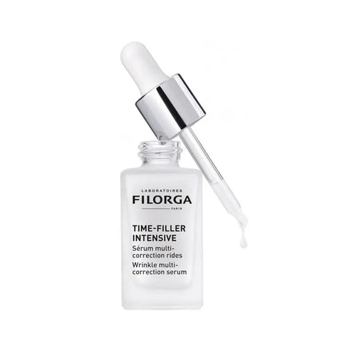 Jag Couture London New York Filorga Time-Filler Wrinkle Multi-Correction Serum 30ml bottle, smooth and hydrating skincare product