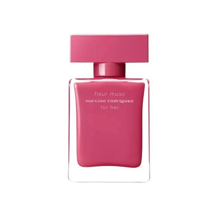 Fleur Musc Narciso Rodriguez For Her Eau De Perfume Spray 50ml by Jag Couture London, elegant bottle with floral design