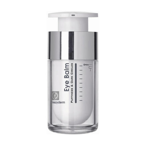 Frezyderm Eye Balm by Jag Couture London New York, 15ml jar showing the eye care product for puffiness and dark circles.