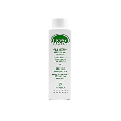 Fusdrex Lotion 1000ml by Jag Couture London New York, clear bottle with white label and pump dispenser on a plain background.