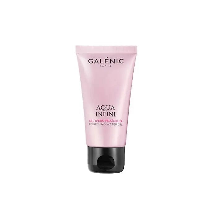 Galenic Aqua Infini Refreshing Water Gel in 50ml jar, lightweight hydrating facial moisturizer, by Jag Couture London New York