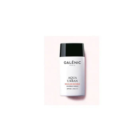 Galenic Aqua Urban Invisible Shield SPF50+ 40ml, a lightweight facial sunscreen with broad-spectrum sun protection.