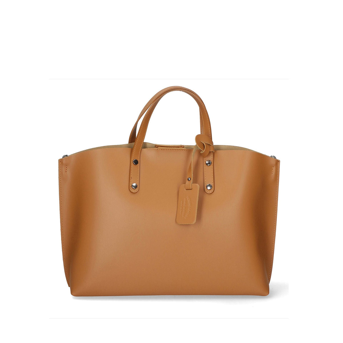 Gave Lux GLX22209423FBG-L128_CUOIO by Jag Couture London, a sleek designer handbag in dark brown leather with gold accents.
