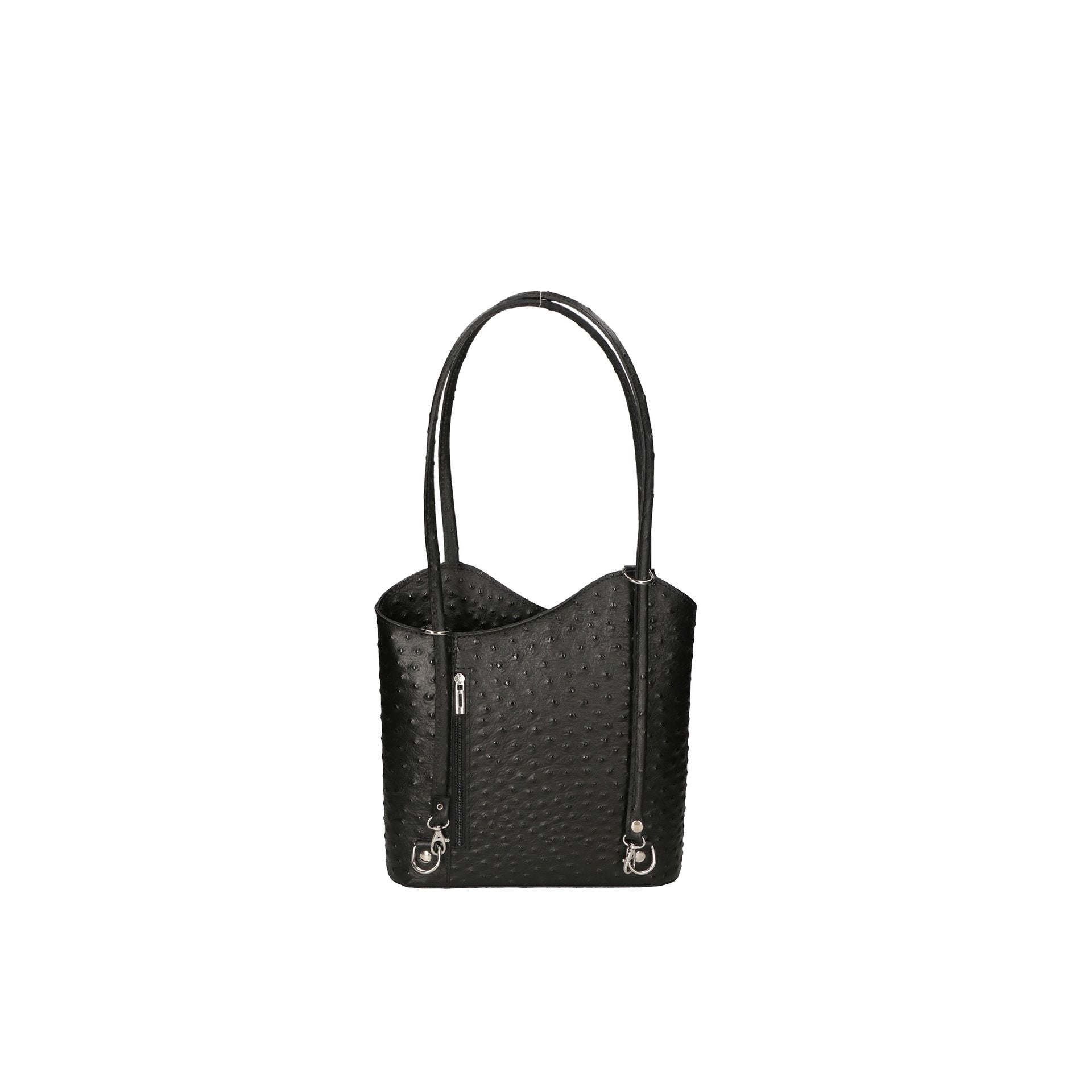 Black Gave Lux GLX22300523FBG-20 handbag by Jag Couture London-New York with sleek design and elegant leather finish.