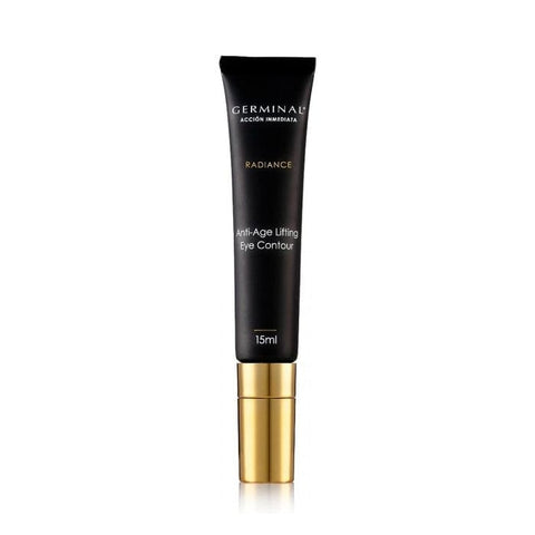 Jag Couture London New York Germinal Radiance Anti-Age Lifting Eye Contour 15ml jar with smooth texture and elegant packaging.
