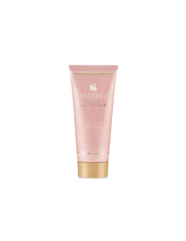 Gloria Vanderbilt Vanderbilt body lotion in 100ml bottle, featuring elegant packaging from Jag Couture London New York.