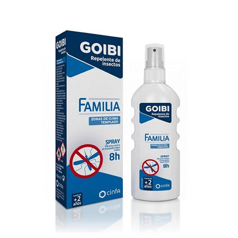 Jag Couture London New York Goibi Family Insect Repellent Spray 200ml bottle, designed for outdoor use and bug protection