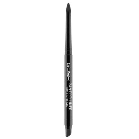 Gosh 24h Pro Liner Eyeliner in 002 Carbon Black by Jag Couture London - New York, showing the sleek black eyeliner pencil.