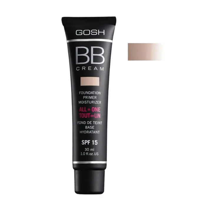 Jag Couture London - New York Gosh BB Cream Foundation Primer Moisturizer 02 Beige 30ml