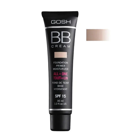 Jag Couture London - New York Gosh BB Cream Foundation Primer Moisturizer 02 Beige 30ml